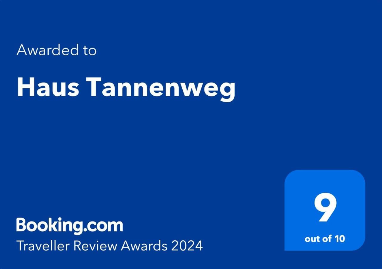 첼 안 데어 모젤 Haus Tannenweg 아파트 외부 사진